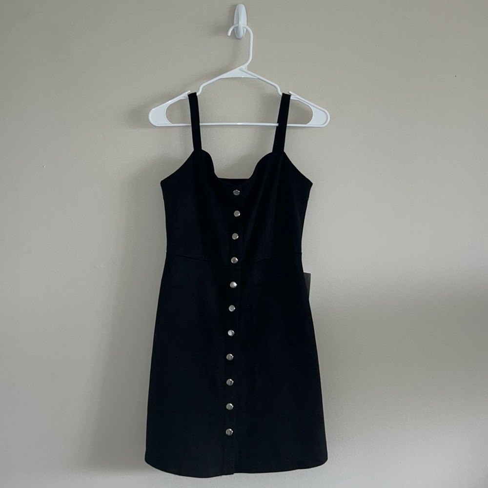 Super Cute Black midi Dress